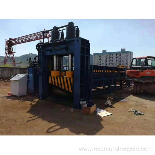 Heavy-Duty Scrap Pipe Tube Plate Guillotine Shear